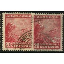 1931 Michel 189a+189b - fine used (o)