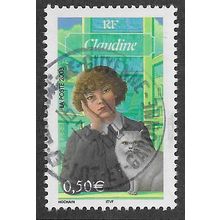 FRA 2003 50c 'LITERATURE -CLAUDINE' FINE USED (EBID56-014)