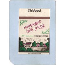 New Jersey Mt Laurel Matchcover The Hideout & Club Meladu Rt 38~3154