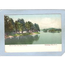 New York Sacandaga Park View Of Lake From Boat Landing ny_box5~1967