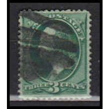 Used 184 3c George Washington Fine Fancy Cnx RA0294