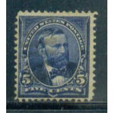 Used 281 5c Ulysses S. Grant Barely Clears M04759