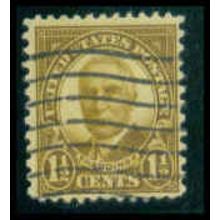 Used 684 1 1/2c Warren Harding Fine M08603