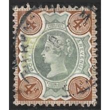 1887 -1892 The 50th Anniversary of the Regency of Queen Victoria - 4d Used C5-