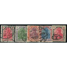 1920 Michel 150/153 - fine used (o)