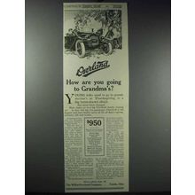 1913 Willys-Overland Cars Ad - Going to Grandma's