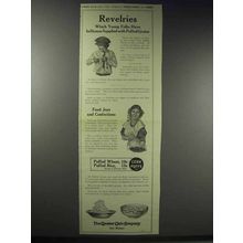 1914 Quaker Puffed Wheat and Puffed Rice Ad - Revelries