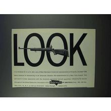 1962 Anschutz Rifle Ad - Look