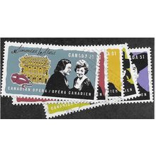 CAN 2006 (SET) 'CANADIAN OPERA SINGERS' (5v) FINE USED (EBID66-349)