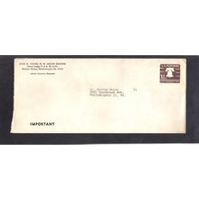 Masonic U548 1 4/10c Liberty Bell CV03054