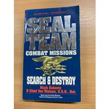 1994 "SEAL TEAM COMBAT MISSIONS: SEARCH & DESTROY" WAR FICTION PB BOOK (P2)
