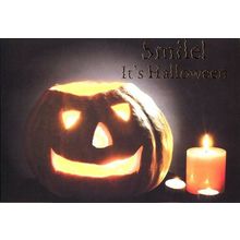 Smile It's Halloween - Halloween Greeting Card - 29953