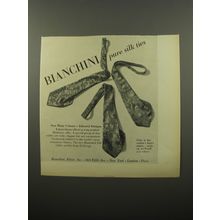 1950 Bianchini Ties Ad - New Misty colours - ethereal designs