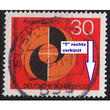 GERMANY BUND [1971] MiNr 0679 F24,II ( O/used ) [02]