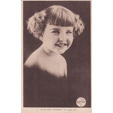 Marie Osborne Little Mary Sunshine Child Film Star Postcard