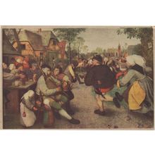 Pieter Breughel Danse Of The Peasants Pagans Paysans Painting Postcard