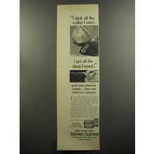1953 Sanka Coffee Ad