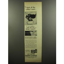 1953 Sanka Coffee Advertisement