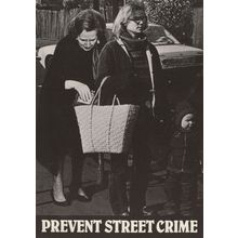 Margaret Thatcher Stealing Money Prevent Crime Comic Postcard