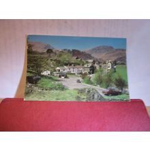 PATTERDALE VILLAGE, ULLSWATER, CUMBRIA used postcard Colourm,aster 1985 pm =