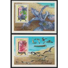 St. Vincent Gren Orchids MS 1990 MNH SG#MS693