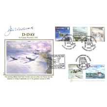 Jim Wallwork D-Day Frank Wootton LTD EDN OF 25 WW2 Hand Signed FDC