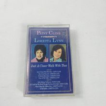 Patsy Cline & Loretta Lynn- Just A Closer Walk With Thee - 1988 - Cassette Tape