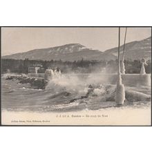 Un Coup de Bise, Genève, c.1905-10 - Jullien Frères CPA JJ157A