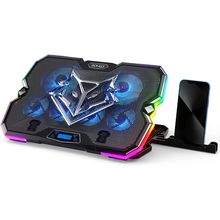 Keibn Upgrade Laptop Cooling Pad A13,RGB Lights Laptop Cooler 6 Fans for up to 1