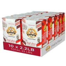 Antimo Caputo Chef'S Flour 2.2 LB (Case of 10) - 22 LB Total - Italian Double Ze