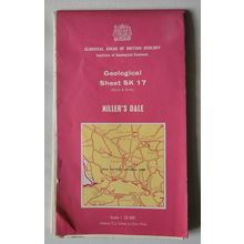 Geological Survey of Great Britain. Geological Sheet SK17, Miller’s Dale