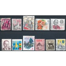 11 Stamp Selection - Slovakia - Used Hinged