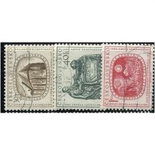 1957 3 different values - #2612 cancelled