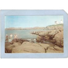 ME York Beach Lighthouse Postcard Nubble Light Lighthouse lighthouse_box1~289