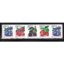3302-3305 33c Fruit Berries Very Fine MNH PNC B1111/5 PA4112