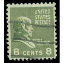 Used 813 8c Martin Van Buren Fine M07877