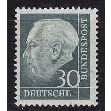 GERMANY BUND [1957] MiNr 0259 v ( **/mnh )