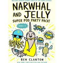 A Narwhal and Jelly Book: Narwhal and Jelly: Super Pod Party Pack! (Paperback bo