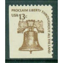 1595 13c Liberty Bell Fine MNH Dry Gum BPS MA0625