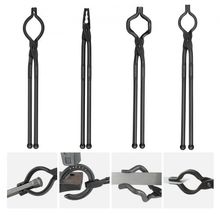 Blacksmith Tongs, 18 4 PCS, V-Bit Bolt Tongs, Wolf Jaw Tongs, Z V-Bit Tongs ...
