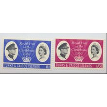 Turks and Caicos Islands Stamps Scott #150 To 151, Mint Never Hinged