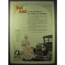 1925 Bon Ami Cleanser Ad - Parts, Windows, Windshield