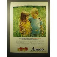 1960 Ansco Anscochrome Film Ad - Harold Halma Uses