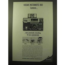 1964 Kodak Instamatic 800 Camera Ad - Automatically