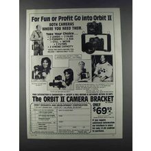 1981 Orbit II Camera Bracket Ad - Ron Evans