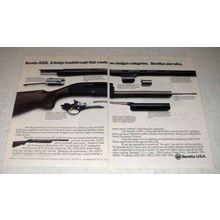 1986 Beretta A302 Shotgun Ad - A Design Breakthrough