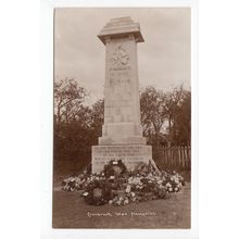 The War Memorial Cranbrook Postcard RP Kent