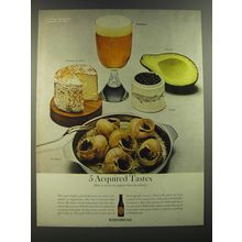 1964 Whitbread Ale Ad - 5 Acquired tastes