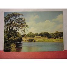 BOLTON BRIDGE, WHARFEDALE, YORKSHIRE unused postcard DRG. dated 1965 =