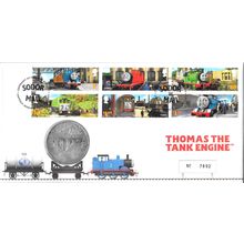 2011 Thomas The Tank Engine Medallion Numbered FDC
